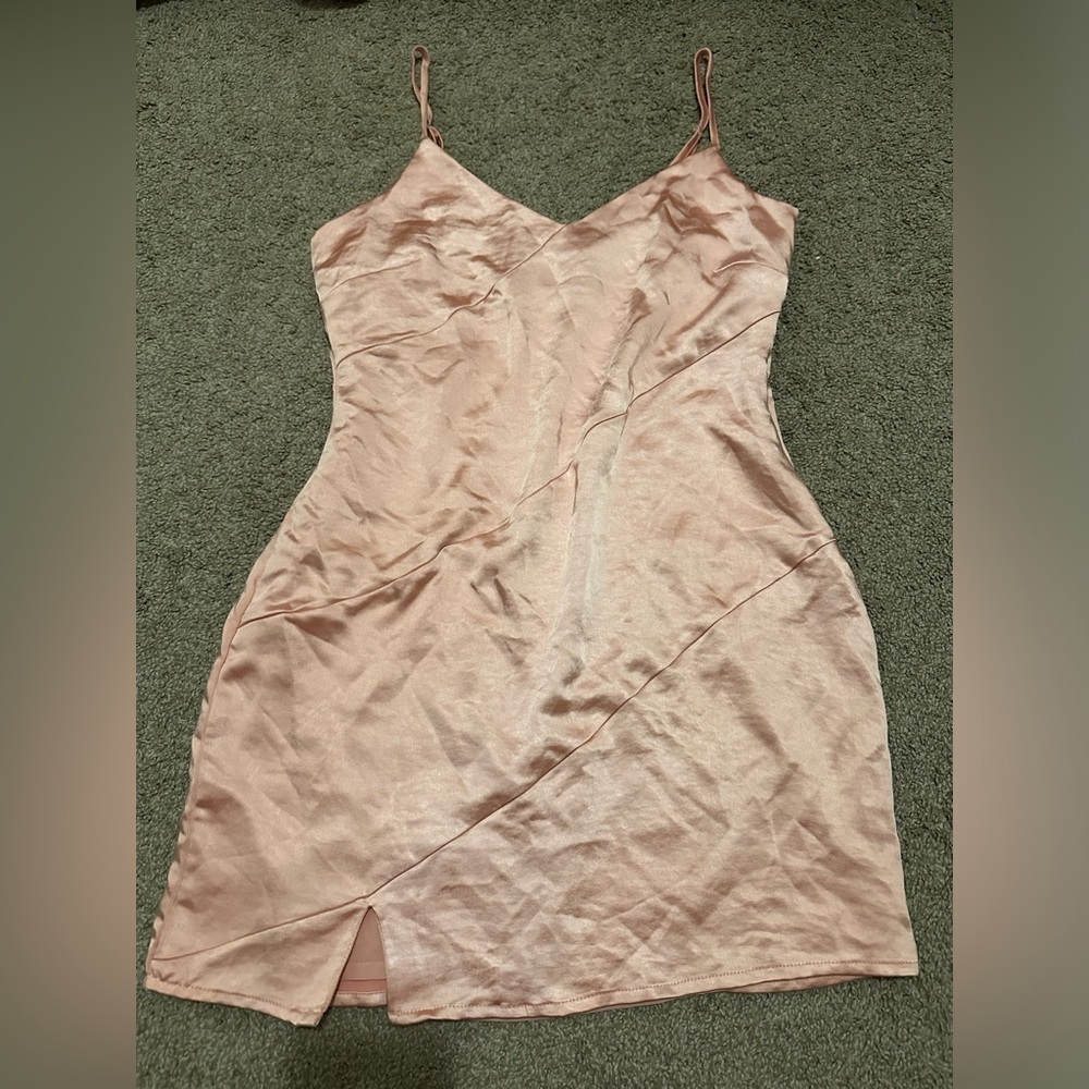 Lulus silk mini dress!